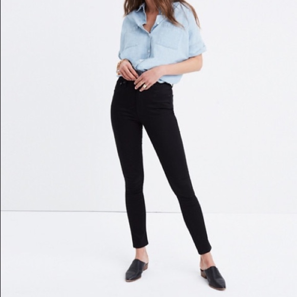 10" High-Rise Skinny Jeans in Carbondale Wash